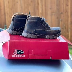 Justin Steel Toe Shoes WK277